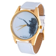 Часы Mitya Veselkov Ежик с веточкой Арт, Shine-18