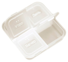 Контейнер для лекарств Альпина Пласт Пилюля На 1 день