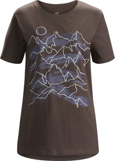 Футболка Arcteryx Playground T-SHIRT SS женская коричневая S Arcteryx