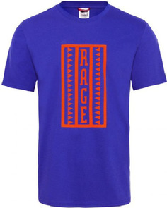 Футболка The North Face 92 Retro Raged мужская синяя XS