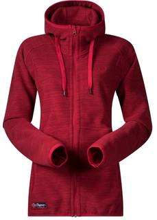 Толстовка женская Bergans Hareid, red melange, M INT