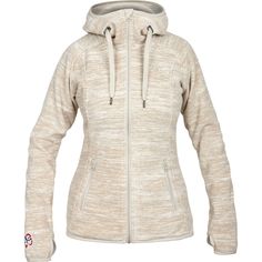 Толстовка женская Bergans Hareid, cream melange, S INT