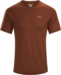 Футболка Arcteryx Velox SS Crew мужская коричневая S Arcteryx