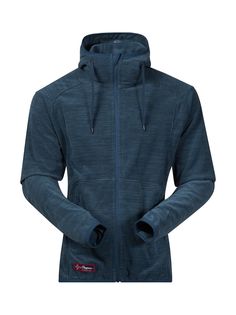 Толстовка мужская Bergans Hareid, dark steel blue melange, M INT