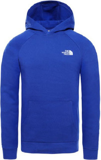 Толстовка The North Face Raglan Red Box Hoody мужская синяя L
