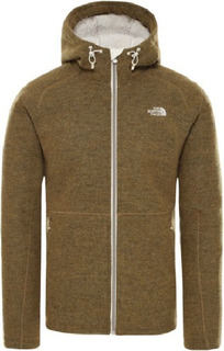 Куртка The North Face Zermatt Full Zip Hoodie мужская коричневая S