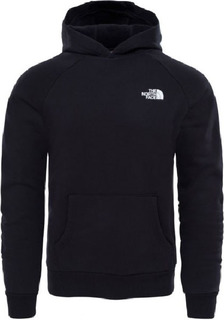 Толстовка The North Face Raglan Red Box Hoody мужская черная L