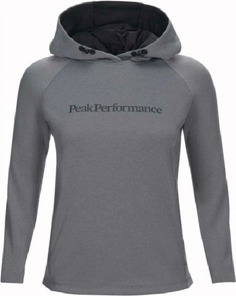 Толстовка Peak Performance Pulse Hoodie женская серая S
