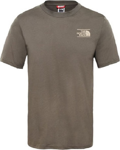 Футболка The North Face S/S Graphic Tee мужская хаки XXL