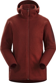 Куртка Arcteryx Covert Hoody женская темно-красная L Arcteryx