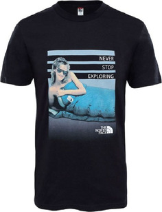 Футболка The North Face S/S Cel Easy Tee мужская черная XL