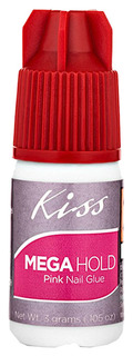 Клей-гель для ногтей Kiss Mega Hold Pink Nail Glue