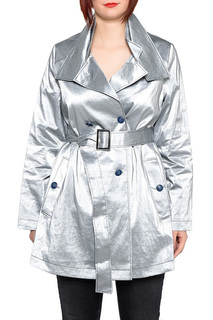 Пальто женское CATERINA LEMAN PL 9569 (ТК 119) серое 44 EU