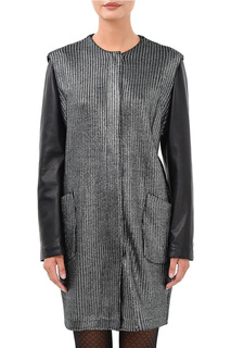 Пальто женское Caterina Leman PL 9111 черное 40 EU