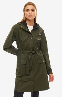 Плащ женский Rains зеленый