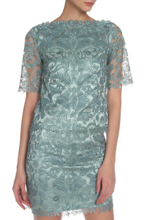 Блуза женская BGN W17B100 голубая 44 RU