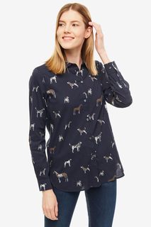 Блуза женская Barbour синяя