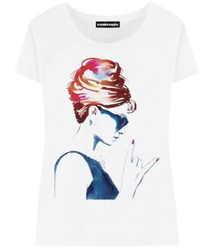 Футболка женская ALEXANDER KONASOV "Audrey" белая S