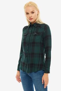 Рубашка женская Wrangler голубая