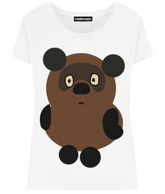 Футболка женская ALEXANDER KONASOV "Винни-пух" белая L