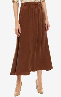 Юбка женская ICHI коричневая