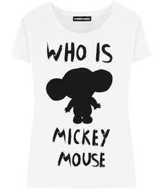 Футболка женская ALEXANDER KONASOV "Чебурашка" белая S