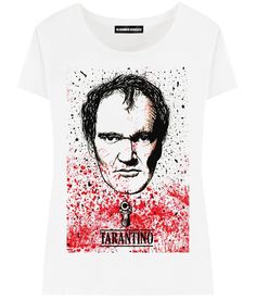 Футболка женская ALEXANDER KONASOV "Квентин Джером Тарантино" белая M