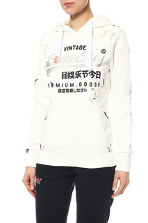 Толстовка женская Superdry белая 10