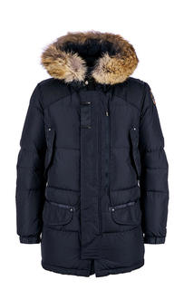 Пуховик мужской Parajumpers синий 46