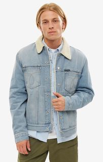 Джинсовая куртка мужская Calvin Klein Jeans J30J3.12432.9110 синяя L