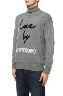 Водолазка мужская Love Moschino M S D01 10 X 0683 B444 серая S