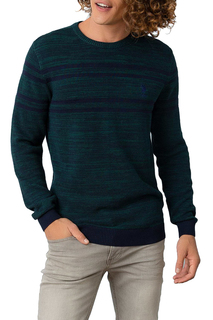 Джемпер мужской U.S. POLO Assn. G081GL0TK0GRAMY зеленый 2XL