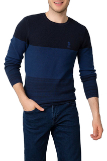 Джемпер мужской U.S. POLO Assn. G081GL0TK0GERMAN синий S