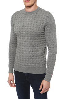 Пуловер мужской Tommy Hilfiger MW0MW07862 серебристый XXL
