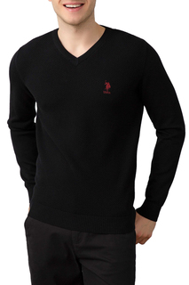 Пуловер мужской U.S. POLO Assn. G081SZ0TK0TCDUNI-BSK8 черный XL