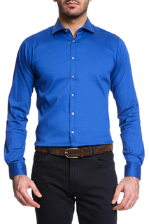 Рубашка мужская Cacharel G051SZ004NARROWEZIN VR036 синяя 44 RU