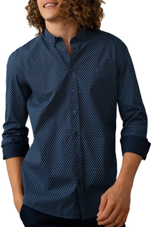 Рубашка мужская U.S. POLO Assn. G081GL0040VALOR VR036 синяя XL