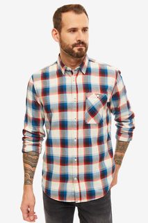 Рубашка мужская TOM TAILOR синяя