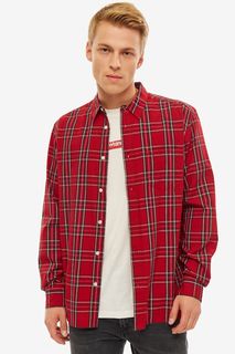 Рубашка мужская Wrangler красная