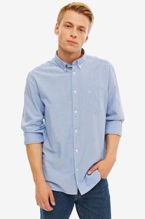 Рубашка мужская Wrangler синяя