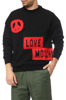 Толстовка мужская Love Moschino M 6 506 04 E 1942 4008 черная XL