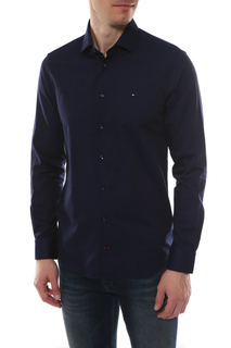 Рубашка мужская Tommy Hilfiger TT0TT04146 425 черная 38 USA