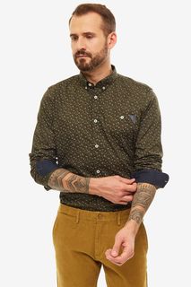 Рубашка мужская TOM TAILOR зеленая