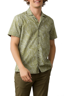 Рубашка мужская U.S. POLO Assn. G081SZ0040ANGULO VR027 зеленая M