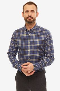 Рубашка мужская Barbour синяя