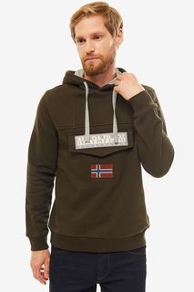 Толстовка мужская Napapijri зеленая