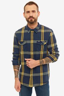 Рубашка мужская Wrangler синяя