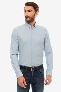 Рубашка мужская TOM TAILOR голубая