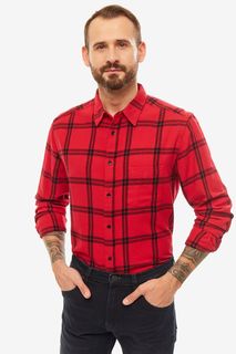 Рубашка мужская Wrangler красная
