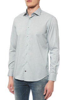 Рубашка мужская Tommy Hilfiger TT0TT03392 307 черная 43 USA